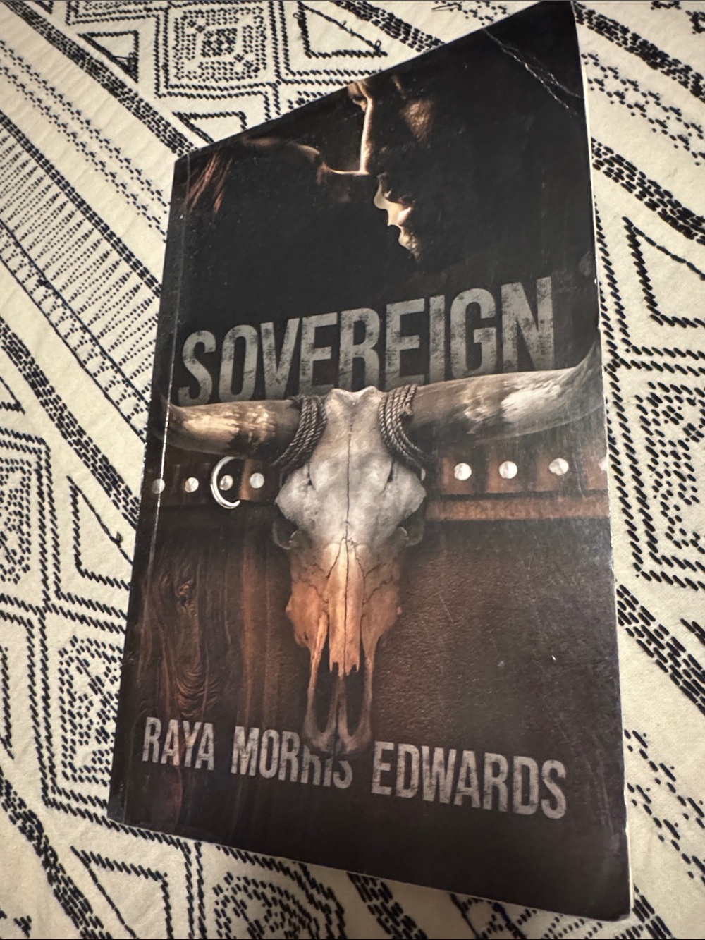Sovereign by Raya Morris Edwards - Brown Paperback Book